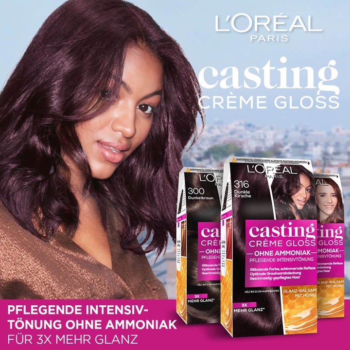 31++ Haarfarbe dunkle kirsche bilder , Haarfarbe Casting Crème Gloss 316 Dunkle Kirsche von L&#039;Oréal Paris